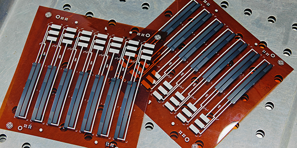 Flexible Potentiometer Carbon PCB